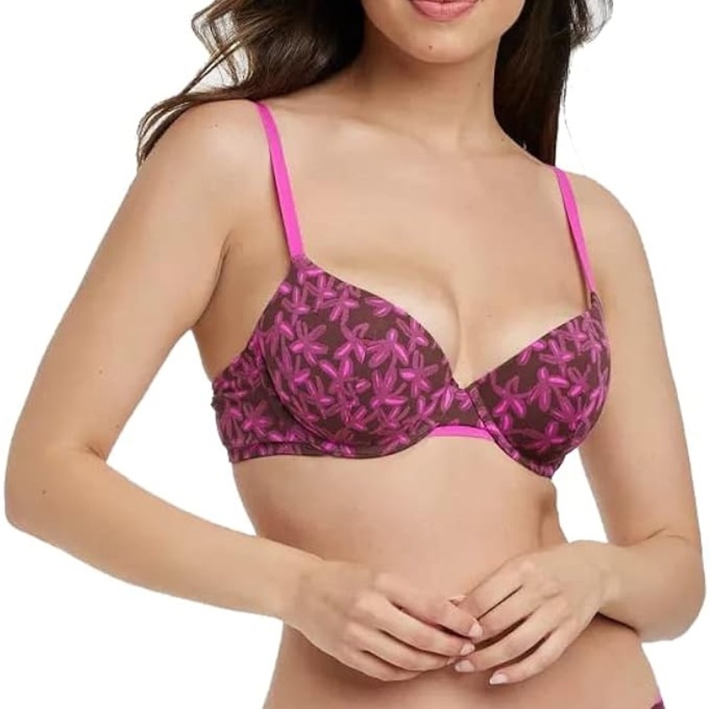 NWT Auden The Everyday Lightly Lined Demi Coverage Underwire Bra